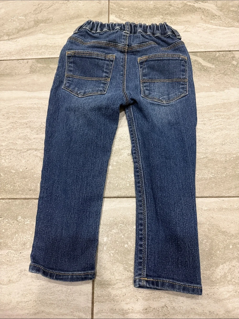 OshKosh B'gosh Dark Blue Distressed Kids Jeans